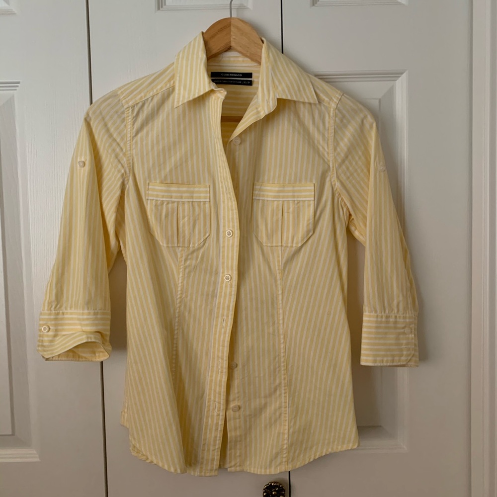 Club Monaco Button Down XS Shirt